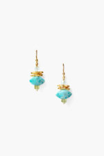 Lisbeth Drop Earrings Turquoise Mix