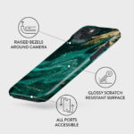 Emerald Pool - Elegant iPhone 14 Case