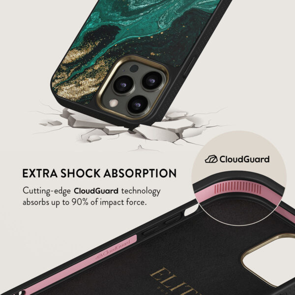 Emerald Pool - Elegant iPhone 15 Pro Max Case