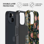 Bloomy Garden - Vintage iPhone 15 Plus Case