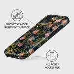 Bloomy Garden - Vintage iPhone 15 Case