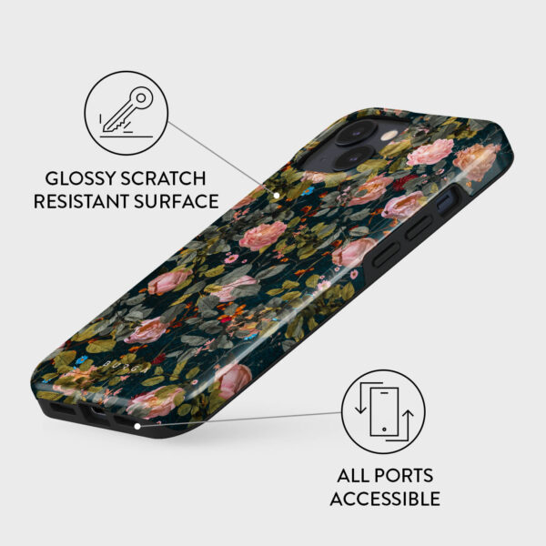 Bloomy Garden - Vintage iPhone 15 Case