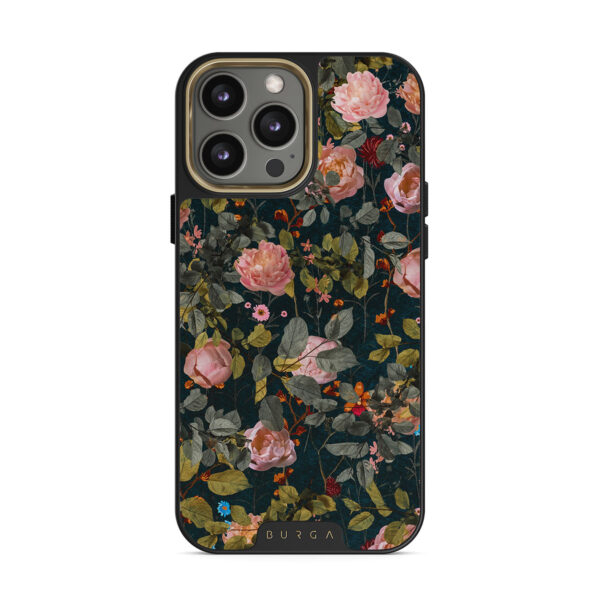 Bloomy Garden - Vintage iPhone 15 Pro Max Case