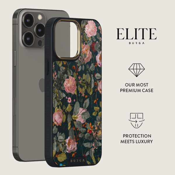 Bloomy Garden - Vintage iPhone 15 Pro Case