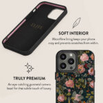 Bloomy Garden - Vintage iPhone 15 Pro Case