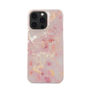 Golden Coral - Pink iPhone 15 Pro Case