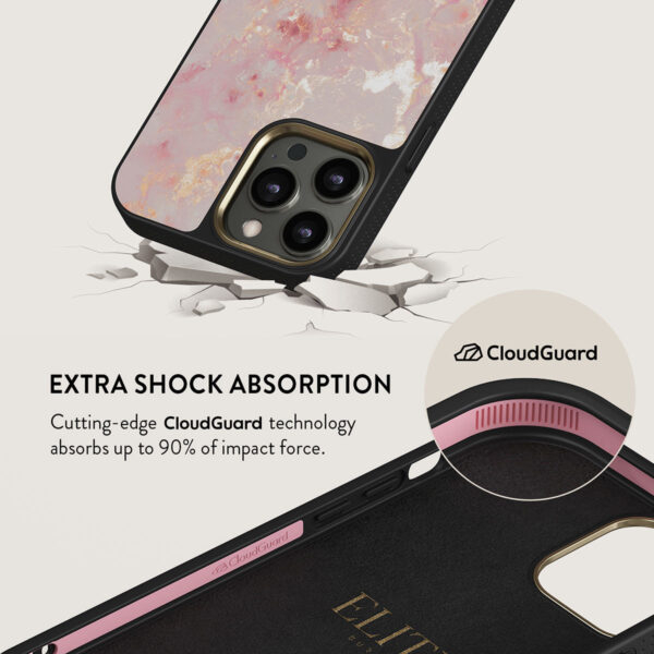 Golden Coral - Pink iPhone 15 Pro Max Case