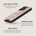 Golden Coral - Pink iPhone 15 Pro Max Case