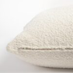 Cambie Boucle 22x22 Pillow. Chalk