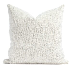 Fenwick 22x22 Pillow. Parchment