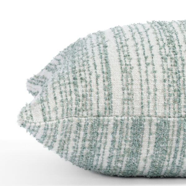 Kos Stripe 14x20 Lumbar Pillow. Jade