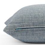 Perry 22x22 Pillow. Chambray