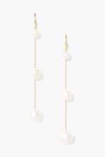 Tiered Floating Pearl Earrings