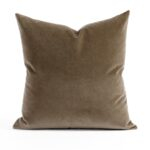 Valentina Velvet 20x20 Pillow. Toffee